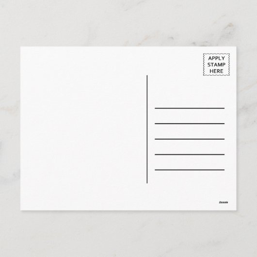 ウィンターディアフォレストハッピーホリデーズホリデーハガキ シーズンポストカード (裏面)