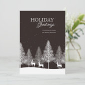 ウィンターディアホリデーカード 招待状 (スタンド正面)