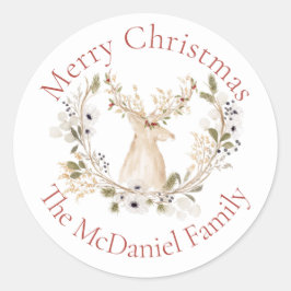 ウィンターディアリースホリデイ ラウンドシール