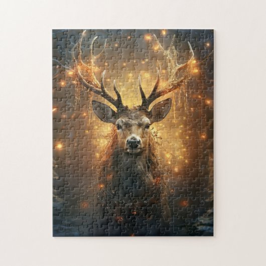 ウィンターディアーパズル ジグソーパズル (縦)