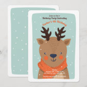 ウィンターディア招待状 招待状 (正面/裏面)