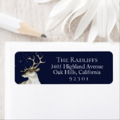 ウィンタートインデア差出人住所ラベル ラベル (インサイチュ)