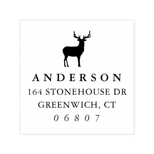 ウィンタートイ素朴ンデナー差出人住所 セルフインキングスタンプ (デザイン)