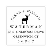 ウィンタートイ素朴ンデナー差出人住所 セルフインキングスタンプ (デザイン)