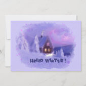 ウィンタートップオブザマウンテンズシャレーホワイトファースト シーズンカード (正面)