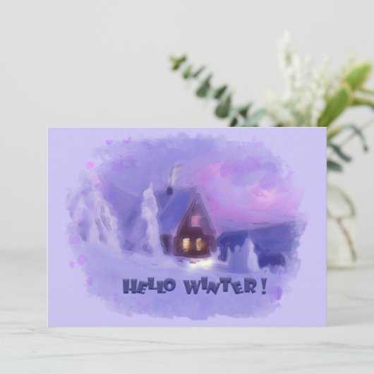 ウィンタートップオブザマウンテンズシャレーホワイトファースト シーズンカード (スタンド正面)