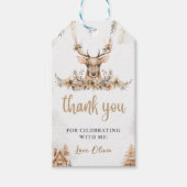 ウィンタートナディースクリスマ誕生日のお気に入り ギフトタグ (正面)