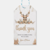 ウィンタートナディースクリスマ誕生日のお気に入り ギフトタグ (裏面)