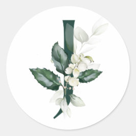 ウィンタートリモノグラム 白い実 ラウンドシール