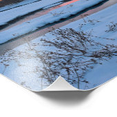 ウィンタートワイライトアットワイルドライフレッジ フォトプリント            (角)