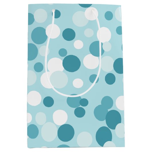 ウィンタードット抱き枕 ミディアムペーパーバッグ (正面)