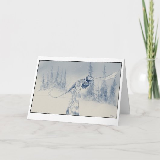 ウィンタードラゴン シーズンカード (正面)