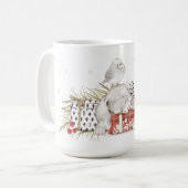 ウィンタードリームズお洒落ホリデーマグ コーヒーマグカップ (正面左)