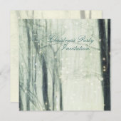 ウィンタードリーム-クリスマスパーティの招待状 招待状 (正面/裏面)