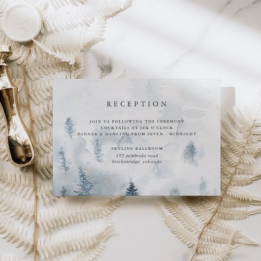 ウィンタードリーム 受付カード エンクロージャーカード