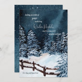ウィンターナイツホリデーカード シーズンカード (正面/裏面)