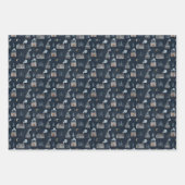 ウィンターナイトホリデー ラッピングペーパーシート (正面3)