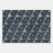 ウィンターナイトホリデー ラッピングペーパーシート (正面)