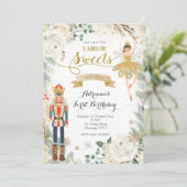 ウィンターナックラッカーランドオブスイーツ誕生日インビタティ 招待状 (スタンド正面)