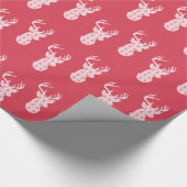 ウィンターニットクリスマストナディラッピング紙 ラッピングペーパー (コーナー)