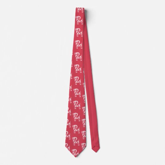 ウィンターニットクリスマスユール（キリスト降誕祭）ボックタイ ネクタイ (正面)