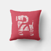 ウィンターニットクリスマスユール（キリスト降誕祭）ボックピロー クッション (裏面)