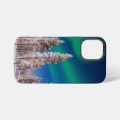 ウィンターノーザンライトズテーマ iPhoneケース (裏面横)