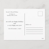 ウィンターハイゲキュートクリスマス格言 シーズンポストカード (裏面)