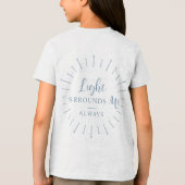 ウィンターハローガーディアン – パーソナライズド トライブレンドTシャツ (裏面)