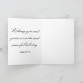 ウィンターハーツのグリーティングカード シーズンカード (内部)