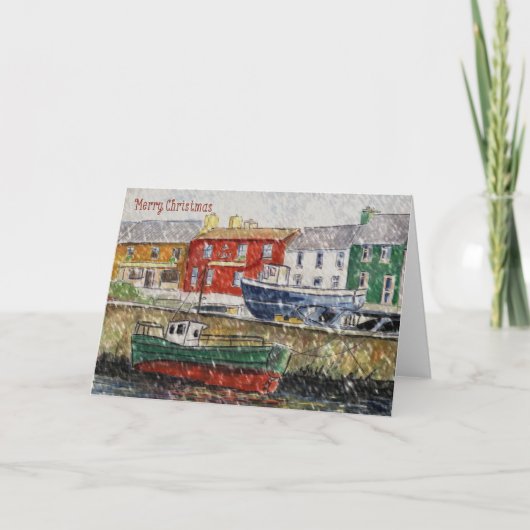 ウィンターハーバークリスマスカード シーズンカード (正面)