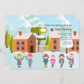 ウィンターバッシュ招待状 招待状 (正面/裏面)