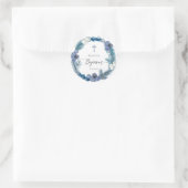 ウィンターバプテスマクラシックスのラウンドステッカー ラウンドシール (バッグ)