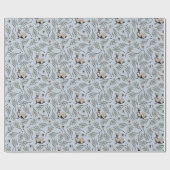 ウィンターバンニーズホリデー ラッピングペーパー (フラット)