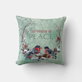 ウィンターバーズパインブランチリース クッション (正面)