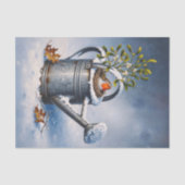 ウィンターバードズネストデコページティッシュペーパー 薄葉紙 (正面)