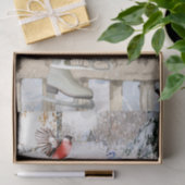 ウィンターバードティッシュペーパー 薄葉紙 (ギフト)