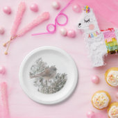 ウィンターバード紙プレート ペーパープレート (パーティー)