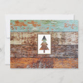 ウィンターバーンクリスマスパーティの招待状 案内状 (裏面)