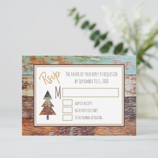 ウィンターバーンクリスマスパーティー 出欠カード (スタンド正面)