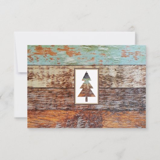 ウィンターバーンクリスマスパーティー 出欠カード (裏面)