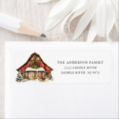 ウィンターバーンクリスマス ラベル (インサイチュ)