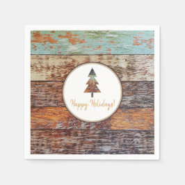 ウィンターバーンハッピーホリデイズ スタンダードカクテルナプキン