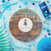 ウィンターバーンハッピーホリデイズ ペーパープレート (パーティー)