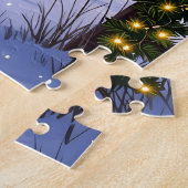 ウィンターバ素朴ンアットサンセット ジグソーパズル (側面)