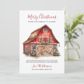 ウィンターバ素朴ンクリスマス シーズンカード (スタンド正面)