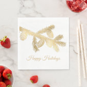 ウィンターパインクリスマス スタンダードランチョンナプキン (インサイチュ)