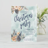 ウィンターパインコーンフローラクリスマスパーティー 企業の 招待状 (スタンド正面)