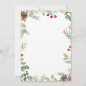 ウィンターパインコーンレッドベリークリスマスパーティー (裏面)