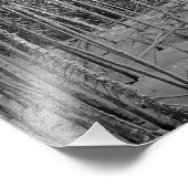 ウィンターパインズイエローストーン フォトプリント            (角)